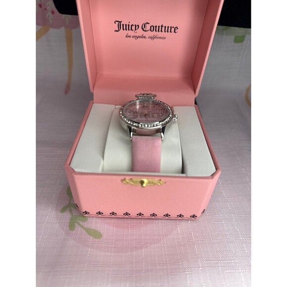 Juicy couture Crown Watch with Rhinestones - Picture 3 of 4